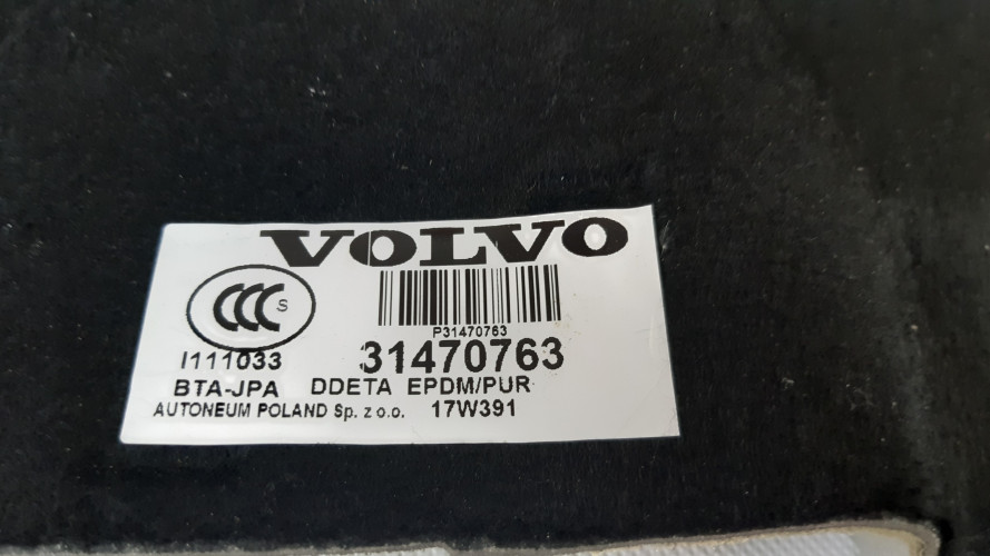 VOLVO XC90 II WYKŁADZINA DYWAN PODŁOGA 31470763
