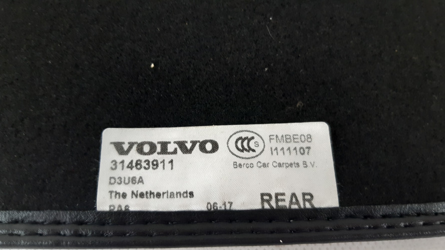 VOLVO XC90 II DYWANIK TYŁ 3 RZĄD 31463911