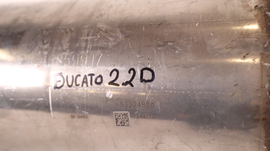 CITROEN JUMPER PEUGEOT BOXER FIAT DUCATO 2.2 HDI KATALIZATOR DPF 52224988, 46859917