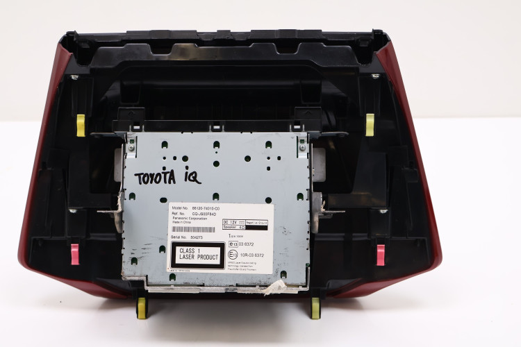 TOYOTA IQ RADIO CD DEKOR 86120-74010, 55412-74020-E0