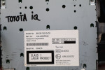 TOYOTA IQ RADIO CD DEKOR 86120-74010, 55412-74020-E0