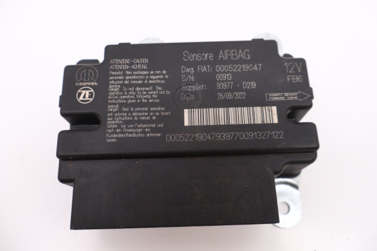 FIAT DUCATO SENSOR MODUŁ AIRBAG 52219047