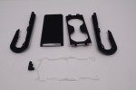 VOLVO V60 II LISTWY DEKORY TUNELU ŚRODKOWEGO 31417386, 31417385, 31417387