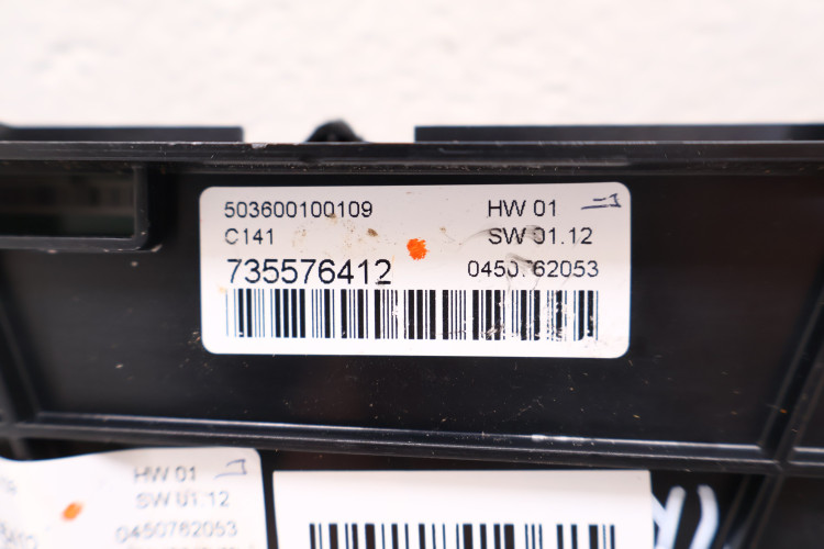 LANCIA YPSILON PANEL KLIMATYZACJI 735576412