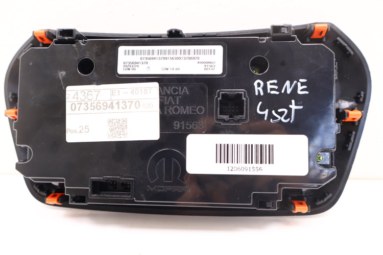 JEEP RENEGADE PANEL KLIMATYZACJI '07356941370