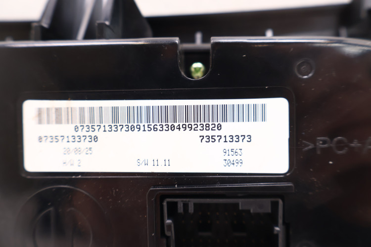 FIAT TIPO II PANEL KLIMATYZACJI 735713373