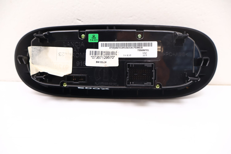 FIAT 500X PANEL KLIMATYZACJI 735686721