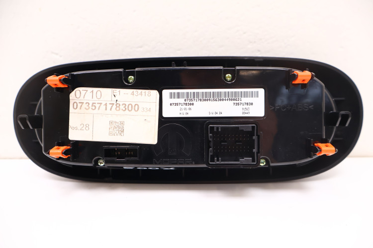 FIAT 500X PANEL KLIMATYZACJI 735717830
