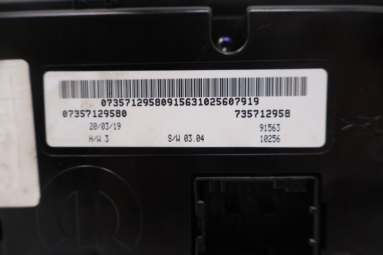 FIAT 500X PANEL KLIMATYZACJI 735712958