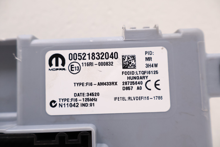 FIAT PANDA III MODUŁ BSI '00521832040