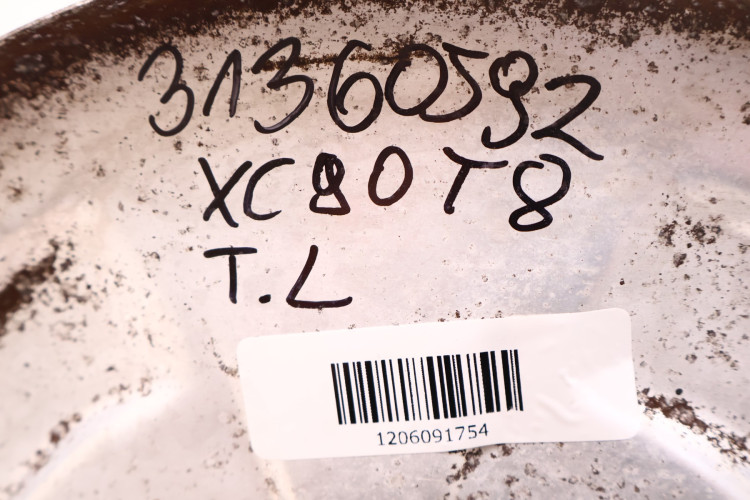 VOLVO XC90 II 2.0 T8 PIASTA ZWROTNICA LEWA TYŁ 31360592, 31362349