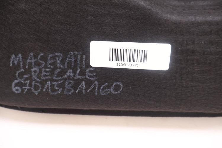MASERATI GRECALE WKŁAD BAGAŻNIKA 6701581160