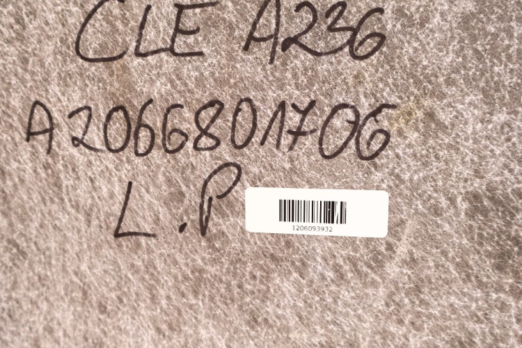 MERCEDES-BENZ CLE A236 WYKŁADZINA DYWAN POPDŁOGA LEWA A2066801706