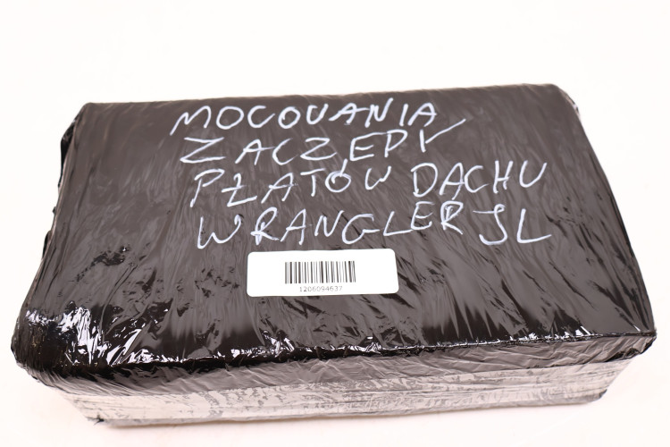 JEEP WRANGLER JL 18- ZACZEPY WSPORNIKI MOCOWANIA DACHU 68293600AA, 68305371AA, 68290477AA, 68290476AA, 68290524AA, 68290527AA