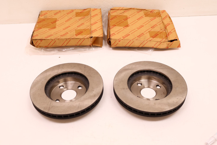 TOYOTA COROLLA VERSO TARCZE HAMULCOWE PRZÓD 43512-13030