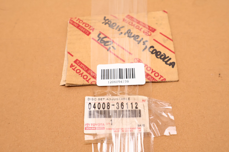 TOYOTA YARIS AURIS COROLLA SRZĘGŁO DOCISK '04008-36112