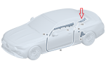 MERCEDES-BENZ CLE A236 AIRBAG PASAŻERA PRAWY TYŁ A2368600800