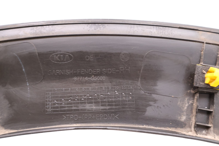 KIA NIRO I LISTWA BŁOTNIKA PRAWA PRZÓD 87714-G5000