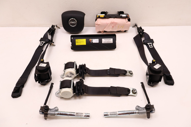 JEEP CHEROKEE KL ZESTAW AIRBAG P68157340AF, P1VR14DX9AE, P68156074AE, P68204518AA, P68204519AA