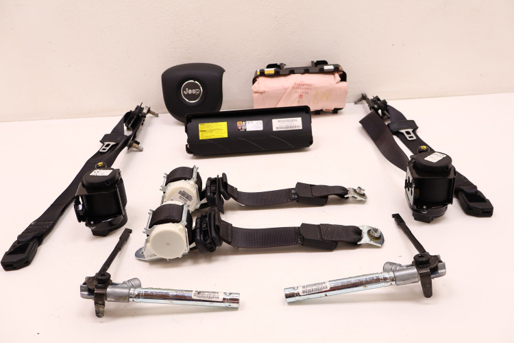 JEEP CHEROKEE KL ZESTAW AIRBAG P68157340AF, P1VR14DX9AE, P68156074AE, P68204518AA, P68204519AA