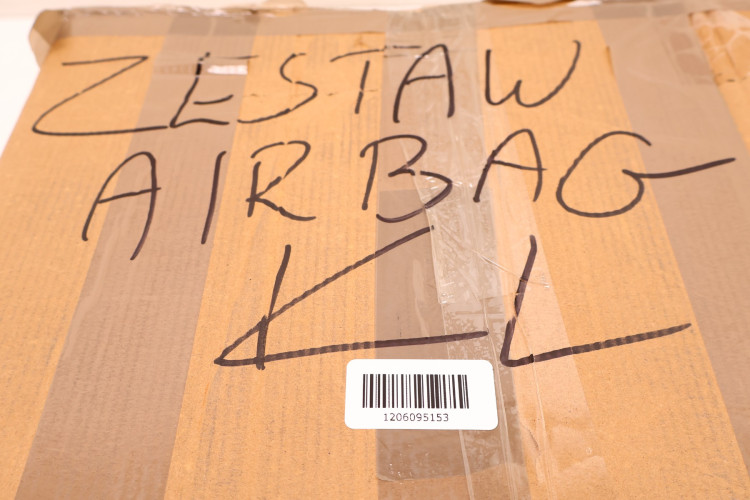 JEEP CHEROKEE KL ZESTAW AIRBAG P68157340AF, P1VR14DX9AE, P68156074AE, P68204518AA, P68204519AA