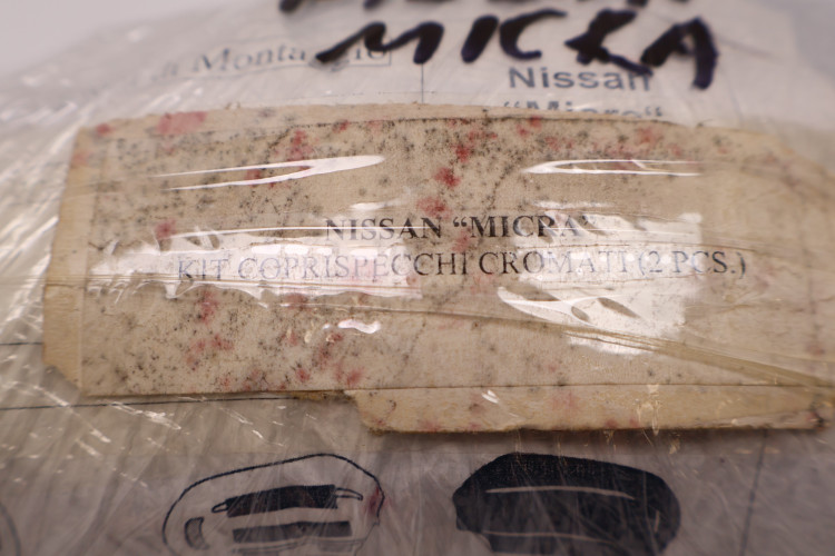 NISSAN MICRA K12 NAKŁADKI NA LUSTERKA CHROM