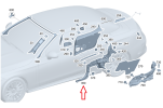 MERCEDES-BENZ CLE A236 BOCZEK BAGAŻNIKA LEWY TYŁ A2366905500, A2366907900