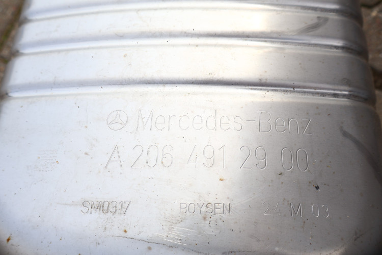 MERCEDES-BENZ CLE A236 RURA TŁUMIK WYDECH A2064913100, A2064913200, A2054911301, A2064912900