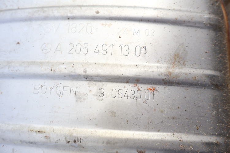 MERCEDES-BENZ CLE A236 RURA TŁUMIK WYDECH A2064913100, A2064913200, A2054911301, A2064912900