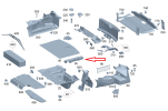 MERCEDES-BENZ CLE A236 STYROPIAN BAGAŻNIKA LEWY A2366931100