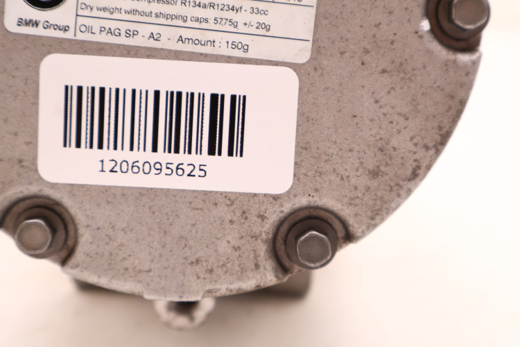 BMW 3 G20/21 330E SPRĘŻARKA KLIMATYZACJI 21137510, 64529496109