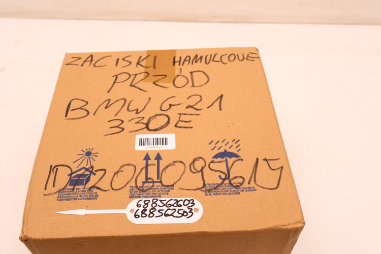 BMW 3 G20/21 M-PAKIET ZACISKI HAMULCOWE PRZÓD 688562603, 688562503