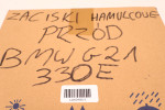 BMW 3 G20/21 M-PAKIET ZACISKI HAMULCOWE PRZÓD 688562603, 688562503