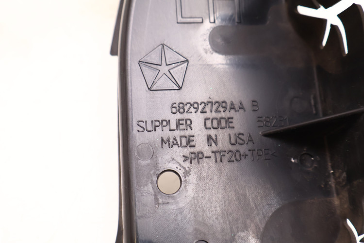JEEP WRANGLER JL 18- KIEROWNICA WLOTU POWIETRZA LEWA 68292729AA