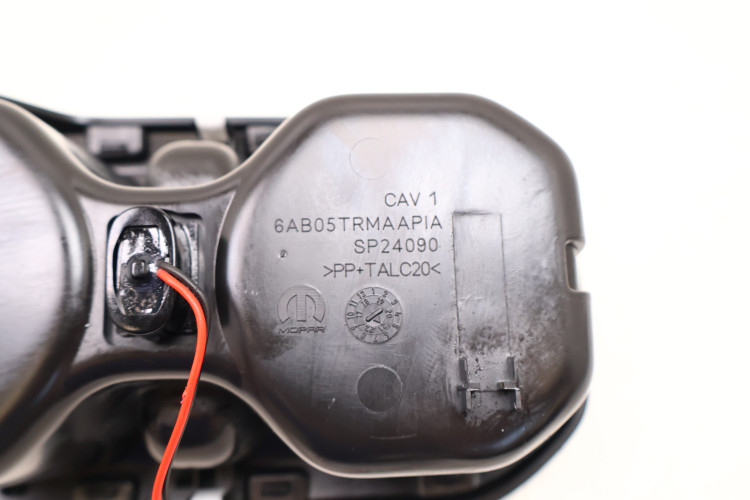 JEEP WRANGLER JL 18- RAMKA DŹWIGNI ZMIANY BIEGÓW CUP HOLDER 6AB05TRMA, 04670720AB