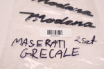 MASERATI GRECALE EMBLEMAT NAPIS MODENA
