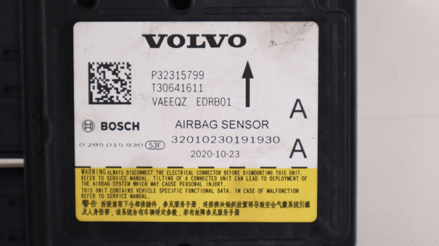 VOLVO XC40 MODUŁ AIRBAG 32315799