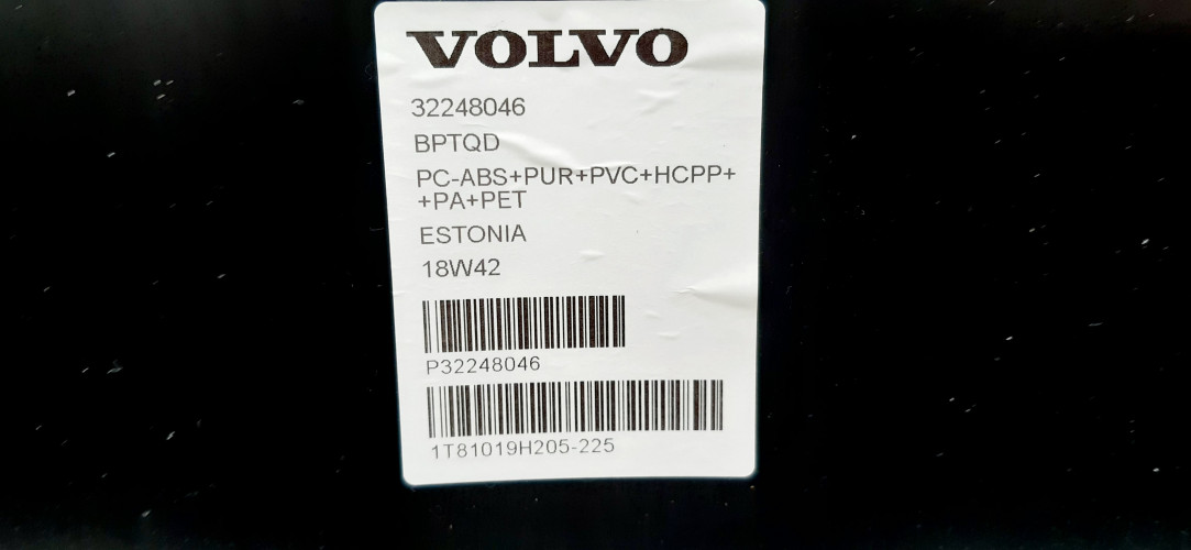 VOLVO V90 OSŁONA FOTELA TYŁ 32248046