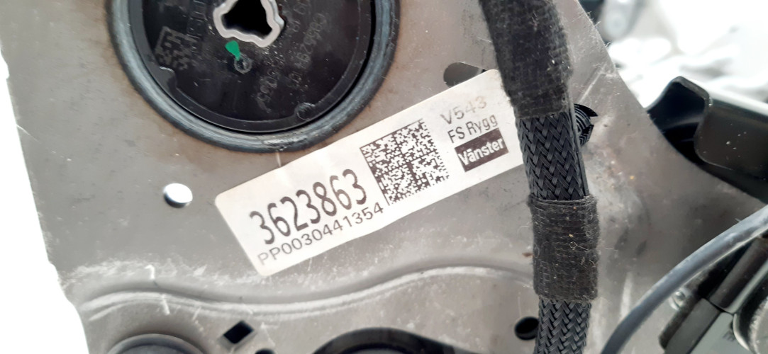 VOLVO V90 STELAŻ FOTELA LEWY PRZÓD 3623863