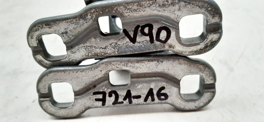 VOLVO V90 ZAWIASY DRZWI LEWYCH PRZÓD 721-16 31371554, 31371552