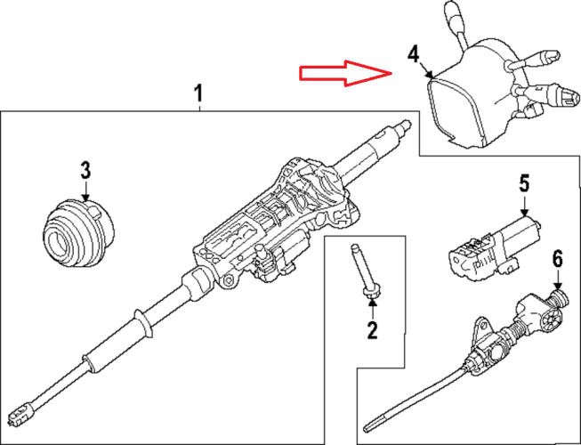 MERCEDES-BENZ CLE A236 OSŁONA KOLUMNY KIEROWNICZEJ A23690036039051