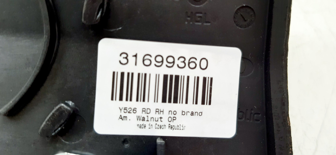 VOLVO XC90 II LISTWA OZDOBNA DEKOR DRZWI PRAWY TYŁ 31699360
