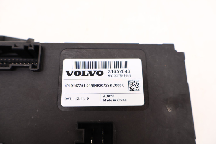VOLVO S90 II MODUŁ STEROWNIK FOTELA 31652046