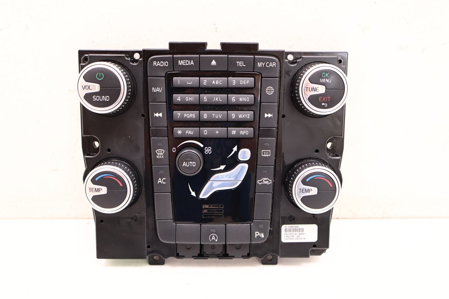VOLVO XC60 I LIFT PANEL KLIMATYZACJI 31398588