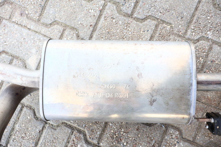 ALFA ROMEO GIULIA 2.2 MTJ TŁUMIK WYDECH RURA 3148606