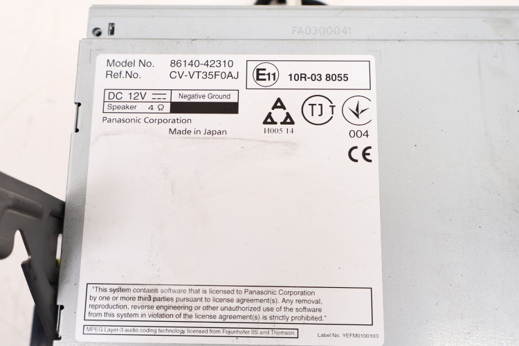 TOYOTA RAV4 IV RADIO EKRAN NAWIGACJA 86140-42310