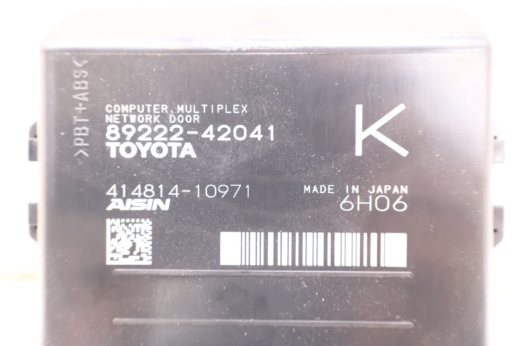 TOYOTA RAV4 IV STEROWNIK KLAPY ELEKTRYCZNEJ 89222-42041