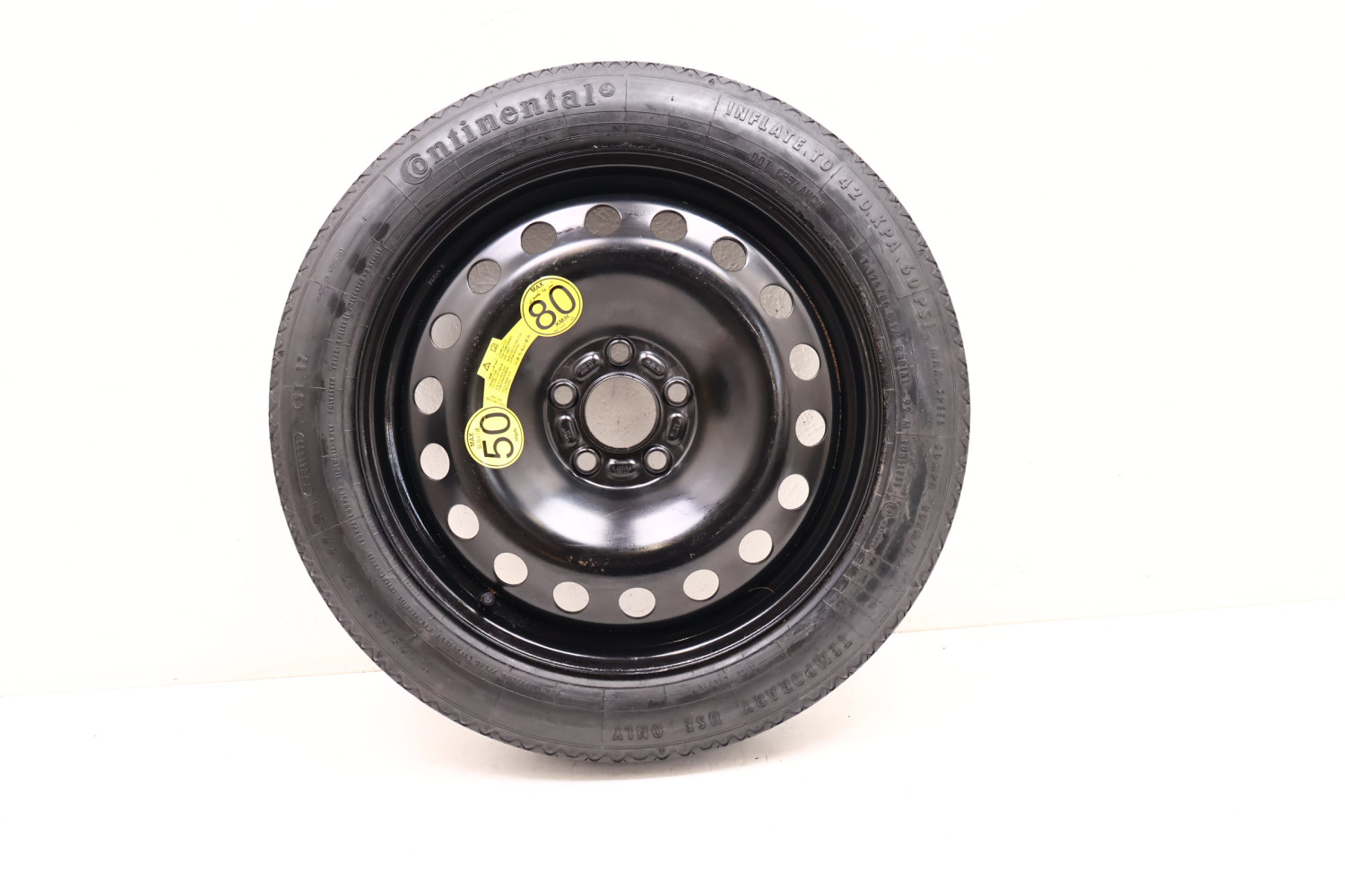 VOLVO XC60 I KOŁO DOJAZDOWE CONTINENTAL 125/80 R17 VOLVO XC60 I KOŁO DOJAZDOWE CONTINENTAL 125/80 R17