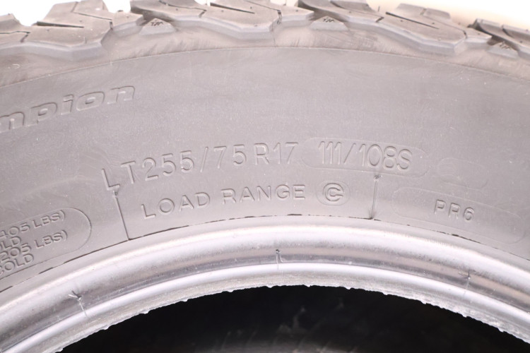 OPONY BFGoodrich ALL-TERRAIN T/A 255/75/17