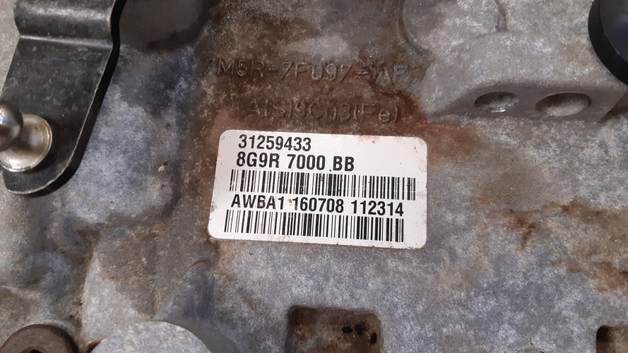 VOLVO S80 2.0F SKRZYNIA BIEGÓW AUTOMATYCZNA 36050953, 31259433